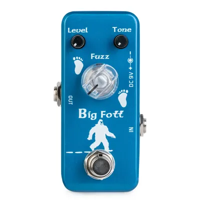 Movall MP-303 Big Fott Fuzz Guitar Effect Pedal Classic Fuzz Mini Pedal True Bypass Electric Guitar