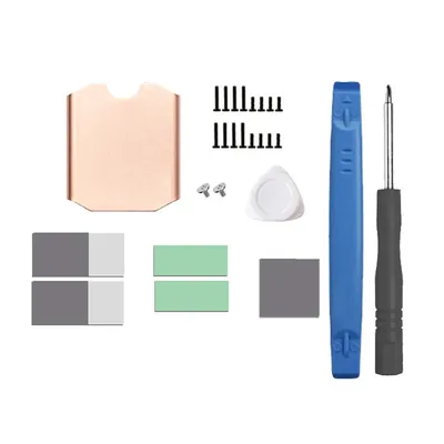 SSD Copper Heatsink Antioxidant Copper Heatsink Thermal Pad Heat Sink Sheet for Steam Deck M.2 2230