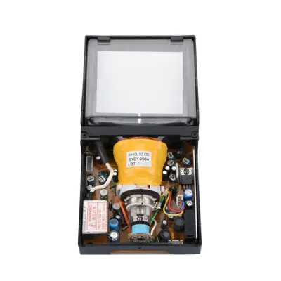 Retro Micro 4" CRT Black & White Monitor Vintage CRT Screen Electronic Picture Tube 4.2W 12V CRT Monitor