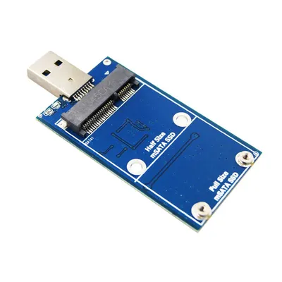 Mini PCI-E mSATA to USB 3.0 External SSD Converter Data Transmission Adapter Module Expansion Card