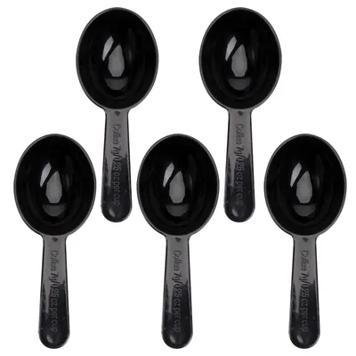 5 Pcs Coffee Bean Measuring Spoons Plastic Kitchen Tools Milk Powder Scoops Dry Ingredient Measures