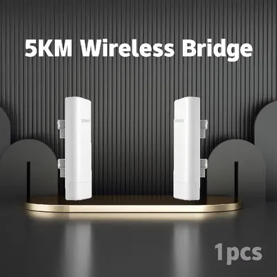 Tenda O3 2.4Ghz Point To Point Wireless Bridges 5Km Transmission POE Super Outdoor Elevator