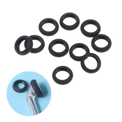 10pcs Flat Earphones Silicon Rubber Ring Case Flexible Earphone Shell Cover For 15mm Earphones Wholesale New