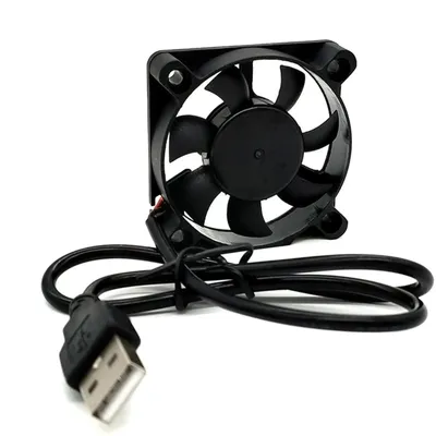 5V Brushless Cooling Fan USB Ventiliator Computer Case 2500RPM Cooler Oil-impregnated PBT CPU