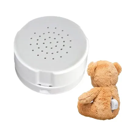 Mini Voice Recorder 30 Second Voice Box Recordable Button Sound Box for Stuffed Animals Plush Toys Baby Doll Gifts