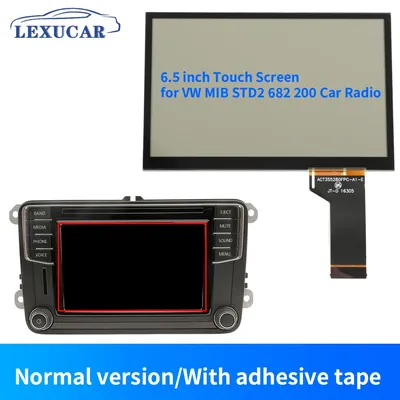 6.5 inch Touch Screen for VW MIB STD2 TDO-WVGA0633F00039/36 WVGA0633F00045 Car Multimedia Player 680