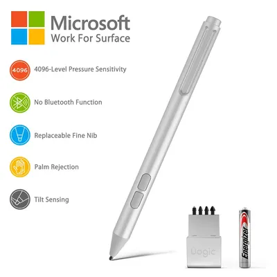 Touch Stylus Pen for Microsoft Surface 4096 Pressure Sensitivity Palm Rejection Compatible with New