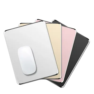 Aluminum Metal Mouse Pad Mat Hard Smooth Matte Thin Non-Slip Waterproof Fast and Accurate Control