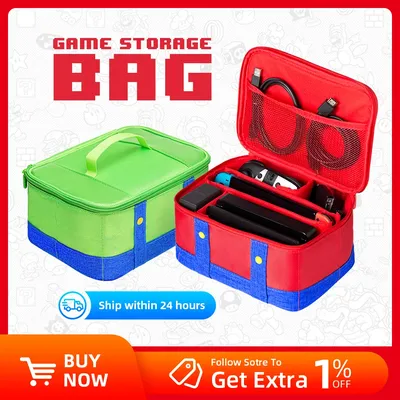 Large Carrying Protective Case for Nintendo Switch OLED Console Pro Controller Travel Storage Bag Case For Switch Accessories