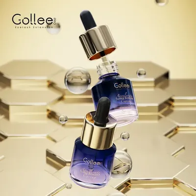 Gollee Accelerate Super Bonder Works with Any Eyelash Extension Glue for Long-lasting Eyelash