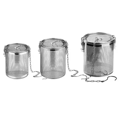 Cooking Spices Strainer Fine Mesh 304 Stainless Steel Tea Ball Infuser for Tea Herbs Soup Seasonings
