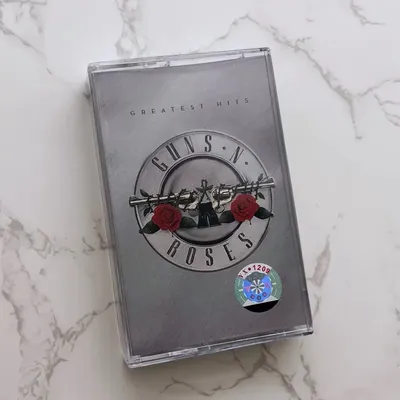 Retro Guns N' Roses Music Magnetic Tape Greatest Hits Album Cassette Cosplay Walkman Car Recorder Soundtracks Box Party Music