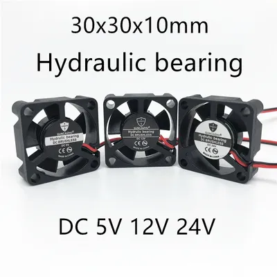 DC5V 12V 24V 3010 30MM 30*30*10MM Cooling Fan 3D Printer Fan Graphics Card Fan Hydraulic Bearing