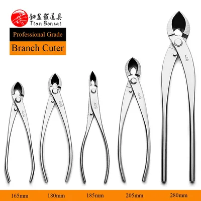 professional grade bonsai tools branch cutter straight edge cutter 4Cr13MoV Alloy Steel made by