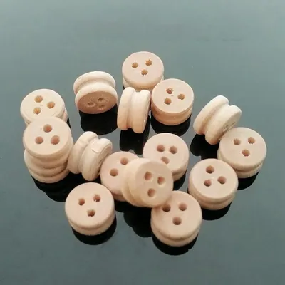 20 Pcs\set Deadeye Pulley Blocks 4/5/6/7/8mm Wooden Model Ship Fittings model parts