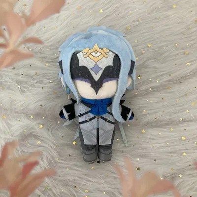 20cm Game Fatui Doctor Dottore Plush Doll Pillows Cosplay Cartoon Props Accessories Gift