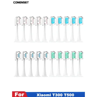 4pcs Replacement Brush Heads For Xiaomi Mijia T300 T301 T500 Sonic Electric Toothbrush Head DuPont