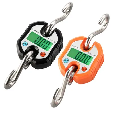 Crane Scale Digital Weight 300kg 150kg/50g 200kg/100g 500kg/100g Heavy Duty Hanging Hook Scales