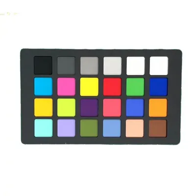 Charttu 24 ColorChecker Classic Mini 64*108mm Test Chart Checker Palette Board Superior Digital