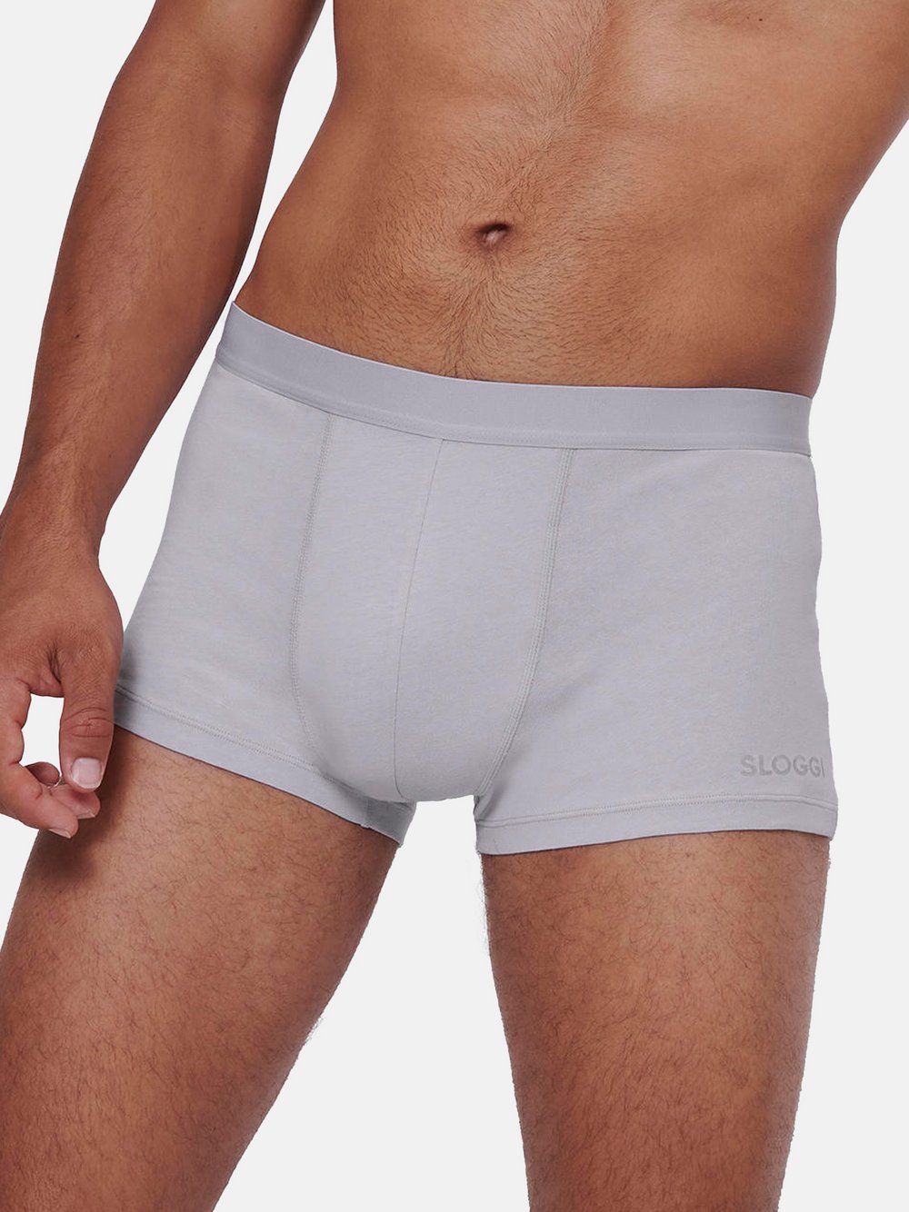 sloggi Hipster Herren hellgrau, L Image