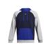 Under Armour Men's Colorblock Rival Fleece Hoodie (Size XL) Midnight Navy, Cotton,Polyester