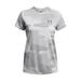 Under Armour Women's Freedom Amp Tee (Size XL) Grey Camo/Titan Grey, Cotton,Polyester