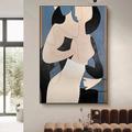 Classique abstrait Picasso femme peinture à l'huile moderne salon décor à la maison peint à la main peinture abstraite sur toile art mural (pas de cadre)