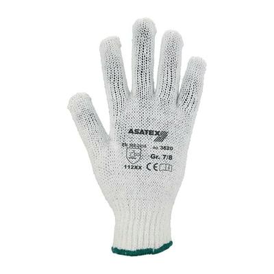 Asatex - Handschuhe Größe 9/10 weiß/blau en 388 PSA-Kegorie ii