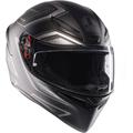 AGV K1-S Sling Helm, schwarz-grau, Größe 2XL