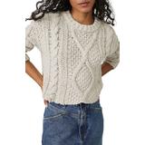 Cutting Edge Cotton Cable Sweater