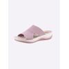 Pantolette JANA, Damen, Gr. 41, rosa (rose), Textil, sportlich, Schuhe
