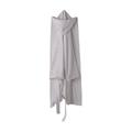 Peignoir mixte - coton 380 g/m2 gris S-M