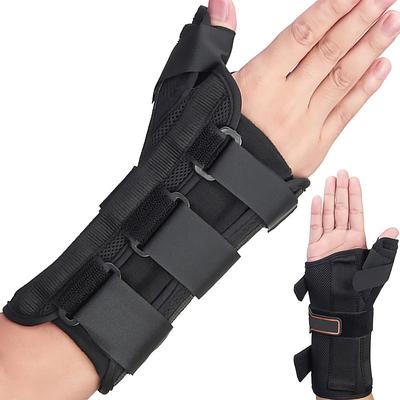 Wrist Brace Thumb Spica Splint, for De Quervain's Tenosynovitis, Tendonitis, Carpal Tunnel Arthritis Wrist Support Thumb Splint (Right Hand - Medium)