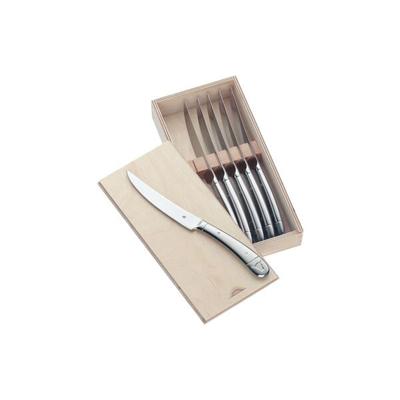 WMF 6x Steakmesser in Geschenkverpackung silber