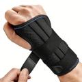 1pc Wrist Brace Carpal Tunnel, Night Support Brace With Wrist Splint, Adjustable Straps, Hand Brace For Women And Men, Tendinitis, Arthritis