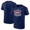 Men's Fanatics Navy Atlanta Dream Americana Team T-Shirt