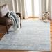 Blue/White 108 x 0.39 in Indoor Area Rug - Ophelia & Co. Spicer Oriental Ivory/Blue Area Rug | 108 W x 0.39 D in | Wayfair