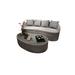 Latitude Run® Outdoor leisure sofa coffee table combination | Wayfair 42549837A664427EB3053E4782059527