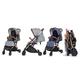 Airline Approved Foldable Cabin Stroller Pushchair, Navy