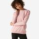 Women's Fitness Sweatshirt 100 - Pink