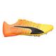 Puma EvoSPEED FUTURE 6 Spike Shoes - Yellow, Orange, Size 5.5
