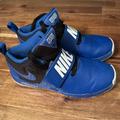 Nike Shoes | Nike Boys Shoes Nike Team Hustle D 8 Blue-Black/White Size 3y | Color: Blue | Size: 3bb
