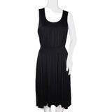 Anthropologie Dresses | Anthropologie Girls From Savoy Dress Womens Xs Black Fit & Flare Minimalist | Color: Black | Size: Xs