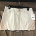 Free People Skirts | Nwt!! Free People Denim Skirt | Color: Cream/White | Size: 8