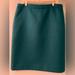 J. Crew Skirts | J. Crew Teal Turquoise Wool Lined Pencil Skirt. Great J. Crew Quality. Size 12. | Color: Blue/Green | Size: 12