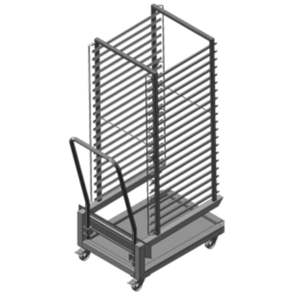 Ofengestellwagen 20 gn 2/1 - 600x851x1746 mm - 41701520 Eurast Image