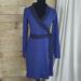 Athleta Dresses | Athleta Wellington Faux Wrap Dress | Color: Blue | Size: S