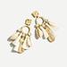 J. Crew Jewelry | J Crew New Beachy Charm Statement Earrings | Color: Gold/White | Size: Os