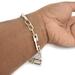 Gucci Jewelry | Gucci: Sterling Silver, "G" Link Logo Bracelet 1440 | Color: Silver | Size: Fits Up To 7”