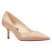 Nine West Shoes | Nine West Blush Leather Arlene Pointy Toe Pumps Nwob Womens Kitten Heels | Color: Pink | Size: 6.5
